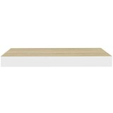  Plutajuće zidne police 4 kom hrast i bijele 40x23x3 8 cm MDF | shoptok.hr