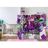  Paravan u 5 dijelova - Purple Graffiti [Room Dividers] 225x172 | shoptok.hr