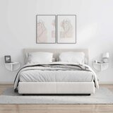  Polica na zidu Zidne Visoki sjaj bijela 38 x 19 x 19 cm | shoptok.hr