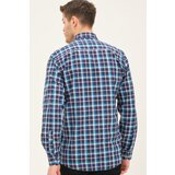 Dewberry G741 MEN'S SHIRT-LACİVERT-BLUE | shoptok.hr