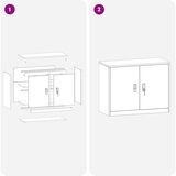  omara za shranjevanje, antracit | Shoptok.si