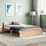 Furnova Posteljni okvir iz trdnega lesa 135x190 cm, (21936086) Cene