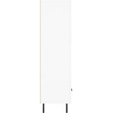  Visoka komoda bijela 69,5 x 31 x 115 cm od konstruiranog drva | shoptok.hr