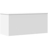  The Living Store Škatla za shranjevanje bela 100x42x46 cm inženirski les - Škatla Za Shranjevanje, (21485900) | Shoptok.si