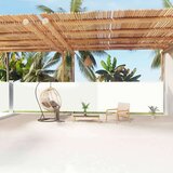vidaXL Uvlačiva bočna tenda krem 160 x 1200 cm | shoptok.hr