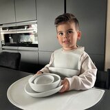 Eeveve® skleda silikonska small claudy gray | Shoptok.si