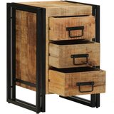  Noćni ormar s ladicama Smeđa 40 x 40 x 59 cm Čvrsto drvo manga | shoptok.hr