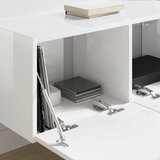 TV zidni ormar Zidne Sjajno bijelo 78,5 x 31 x 29,5 cm | shoptok.hr