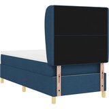  Krevet s opruga kutije s uzglavljem Plava 200 x 90 cm tkanina | shoptok.hr