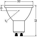 Ledvance Spot led sijalica dimabilna 120° 7w 2700k gu10 ( o41901 ) | Eponuda.com