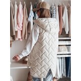 DStreet Kamizelka damska przejściowa pikowana GRANDI jasnoszara | Shoptok.si