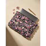 Sinsay Torba za laptop s volanima i cvjetnim uzorkom | shoptok.hr