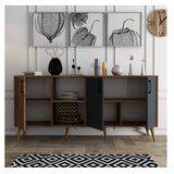  Exxen - 1620 walnutanthracite console | Eponuda.com