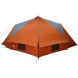  Teepee šator s krovom Siva i narančasta 490 x 410 x 210 cm | shoptok.hr