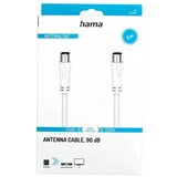 Hama 205047 5 m antenski koaksialni kabel, bel, 90 dB | Shoptok.si