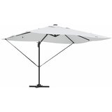 vidaXL Kantilever Roma senčnik Bež in črna 352 x 251 x 265 cm, (5000045711) | Shoptok.si
