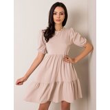 RUE PARIS Dress-RV-SK-5587.93-beige Cijene