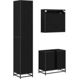 vidaXL set namještaja za kupaonicu 3 pcs crni hrast 65 x 33 x 60 cm | shoptok.hr