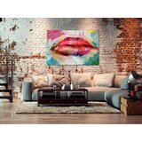  Slika - Artistic Lips (1 Part) Wide 120x80 | shoptok.hr