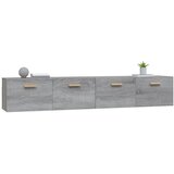  Zidni ormarići 2 kom siva sonome 100x36,5x35 cm drveni | shoptok.hr