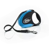 Flexi povodac Collection M Tape 5m Crno/Plavi | ePonuda.com