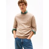 Tommy Hilfiger Pulover 'ESSENTIAL' bež | Shoptok.si