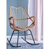 Bloomingville Gugalni fotelj v naravni barvi Reine – | Shoptok.si