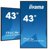 Iiyama 43" 4K UHD Professional Digital Signage 24/7 display featuring Android OS, FailOver and Intel® SDM slotChoose non-stop high performance and reliability with the ideal all-in-one signage solution for mission critical environments. | ePonuda.com