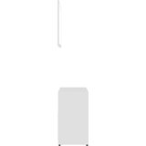  4-dijelni set kupaonskog namještaja od iverice bijeli | shoptok.hr