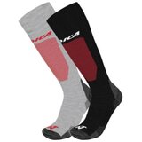 Čarape NORDICA UNI 2.0 2 para grey red-black red Cene