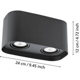 Eglo 99674 - LED RGBW prigušiva ugradna spot lampa CAMINALES-Z 2xGU10/5W/230V | Eponuda.com