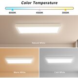  Brilagi - LED prigušiva svetiljka FRAME SMART LED/30W/230V bela IP44 + daljinski upravljač | Eponuda.com