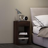 MID.YOU NOČNA OMARICA, barva oreha | Shoptok.si