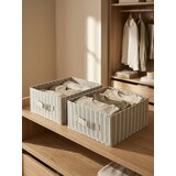 Sinsay Sklopive kutije za pohranu s prugama 2 pack | shoptok.hr