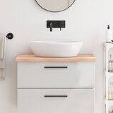  Kupaonska radna ploča 80x60x(2-4) cm netretirano masivno drvo Cijene