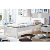 MID.YOU Postelja Bora, Bela, Masivno, 140x200 | Shoptok.si