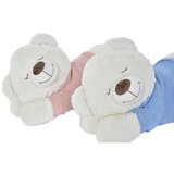 Plišani Medo DKD Home Decor 70 x 30 x 30 cm Plava Roza Bijela Children's (2 kom.) | shoptok.hr