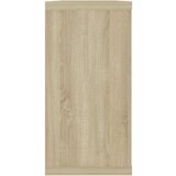  Kockaste zidne police 2 kom boja hrasta 100x15x30 cm od iverice | shoptok.hr