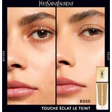 Yves Saint Laurent Touche Éclat Le Teint dugotrajni puder za posvjetljivanje kože lica SPF 22 nijansa BD50 Warm Honey 25 ml | shoptok.hr
