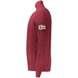 Norway 1963 muški pulover s dolčevita ovratnikom tamnocrveni | shoptok.hr