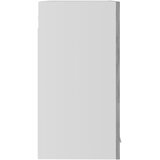 Viseći stakleni ormarić "Lyon" sivo-betonski 60x31x60 cm, inženjerski drvo | shoptok.hr