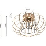 Lesnina XXXL STROPNA LED-SVETILKA Salo 55 W/6200 lm/3000 K/230 V/ | Shoptok.si