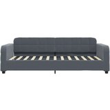 vidaXL Dnevni krevet na razvlačenje i ladice tamnosivi 80x200 cm | shoptok.hr