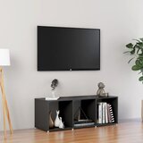 Furnova TV omarica siva 107x35x37 cm iverna plošča, (21924660) Cene