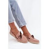 Boto Women's Loafers With Laces Light Pink Calivra | Shoptok.si