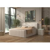 Premium Living Postelja Boxspring Lina, Krem Barva, 200x220 | Shoptok.si