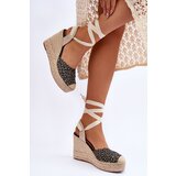 Boto Tied Women's Wedge Sandals Black Josephine | Shoptok.si