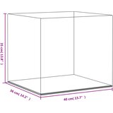  Kutija za izlaganje prozirna 40 x 36 x 35 cm akrilna | Eponuda.ba