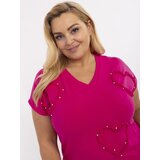 RELEVANCE Blouse-RV-BZ-A542.12P-fuchsia Cene