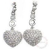 City Fashion Jewellery minđuše srce uo-37 | ePonuda.com